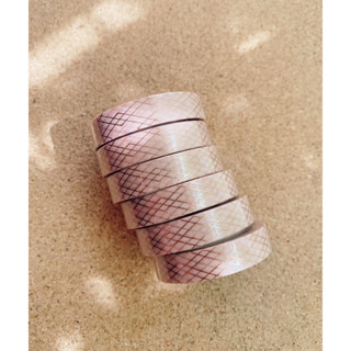 💝PINK LACE WASHI TAPE 💝 วาชิเทป เทป ลาย ลูกไม้ สี ชมพู 💝