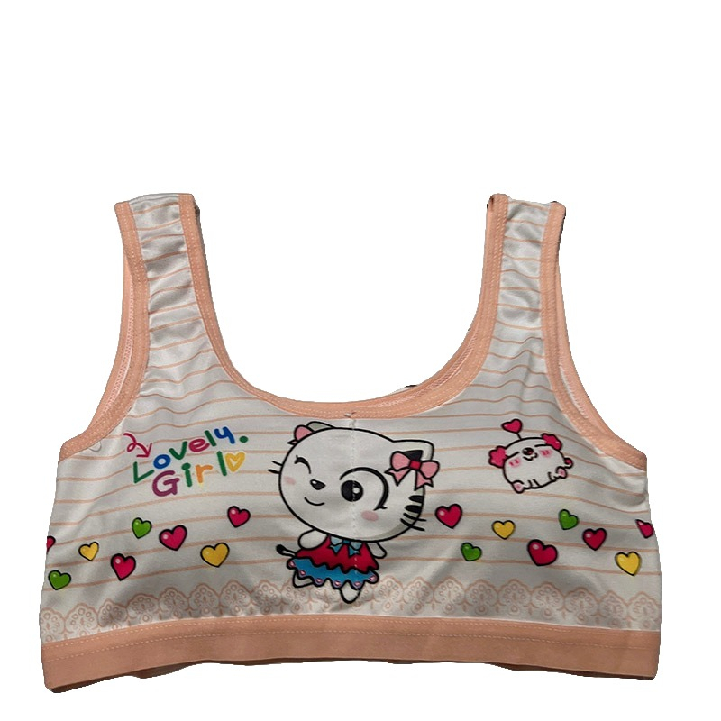 ชุดชั้นในเด็กอายุ ชุดชั้นในเด็กผู้หญิงบราฟองน้ำผ้านิ่มใส่สบาย 8-16 ปีรอบอก 20-34 นิ้ว sport bras NO.N815 - รูปที่ 6