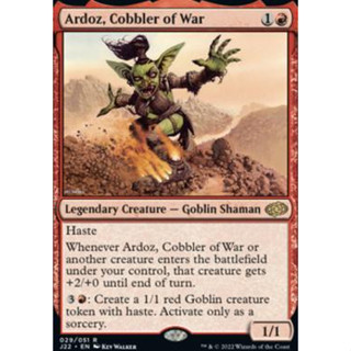 Ardoz, Cobbler of War การ์ด Magic The Gathering ของแท้จากชุด Jumpstart 2022