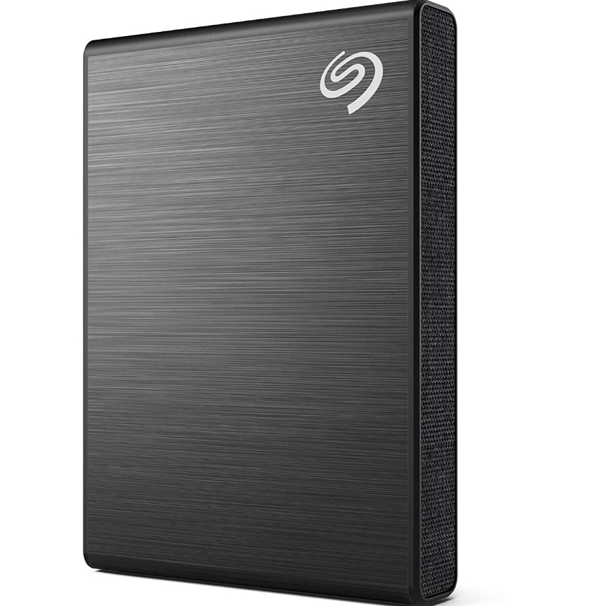 Seagate One Touch SSD 1TB External SSD Portable – Black, Speeds up to 1030MB/s, 4mo Adobe Creative C