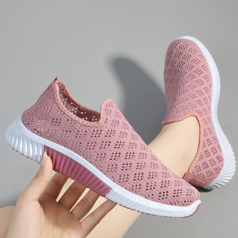 LHSunday Come on รองเท้าผ้าใบตาข่ายใส่สบาย รองเท้าทรง Slip on ผู้หญิงสุดฮิต ใส่ลำลองก็ดี ใส่เที่ยวก็คือปัง ซัพพอร์ตเท้าสุดๆ สีสวยมากค่ะซิส