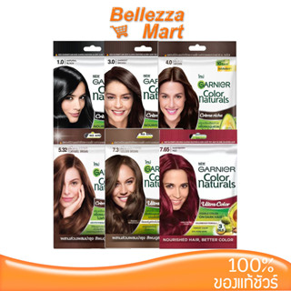 Garnier Color Naturals 30ml. ครีมเปลี่ยนสีผมถาวร bellezzamart