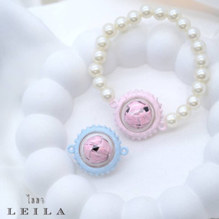 Leila Amulets ตะกร้ออาคม สมปรารถนา Baby Leila Collection สีชมพูเข้ม (พร้อมกำไลสวยงามตามรูป)