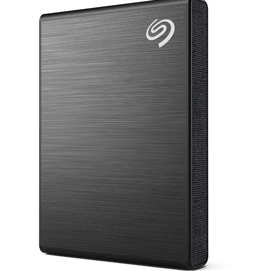 Seagate One Touch SSD 1TB External SSD Portable – Black, Speeds up to 1030MB/s, 4mo Adobe Creative C