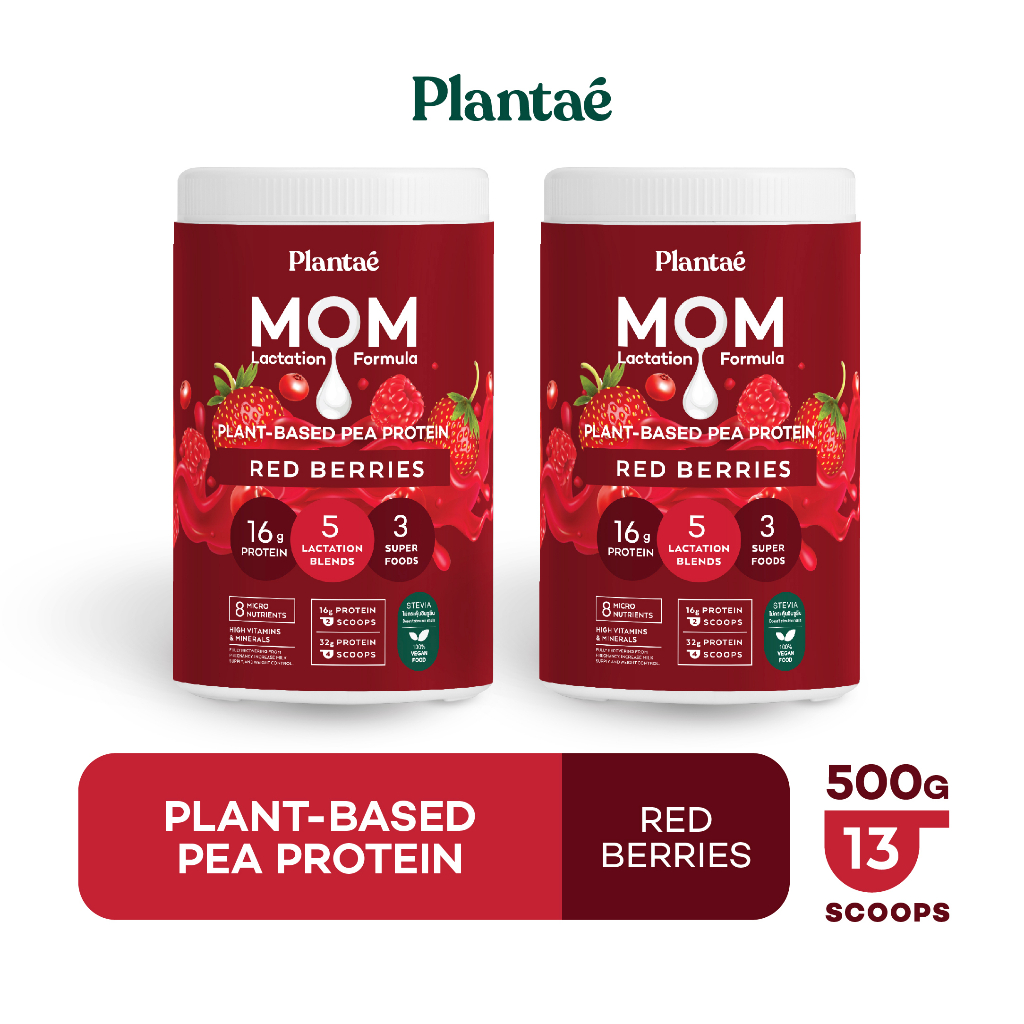 ลดเพิ่ม130.HWPLT33 No.1 Plantae MOM Pea Protein รส Red Berries 2