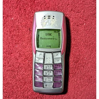 Nokia 1100 ปุ่มแก้ว หน้ากากลายชมพูมังกร มือถือปุ่มกด พร้อมใช้งาน