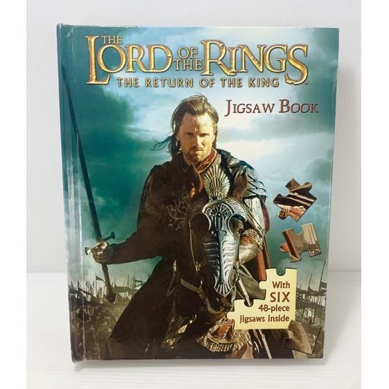 The Lord Of The Rings The Return Of The King Jigsaw Book หนังสือภาษาอังกฤษมือสอง