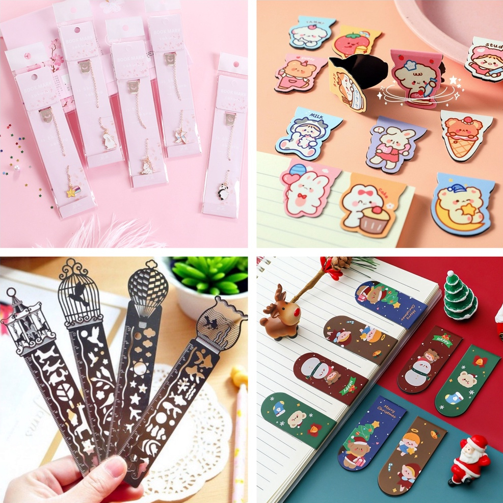{พร้อมส่งจากไทย} ที่คั่นหนังสือน่ารัก ของขวัญ ที่คั่นหน้านักเรียนน่ารัก Bookmark (ราคาต่อ 1 ชิ้น) ลดราคา