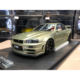 1/18 Nissan Skyline R34 Millennium Jade