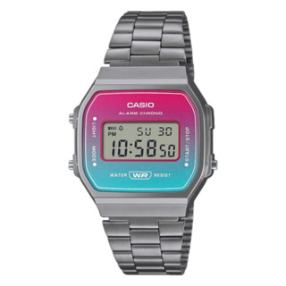 Casio นาฬิกาข้อมือ Unisex รุ่น A168WERB-2ADF