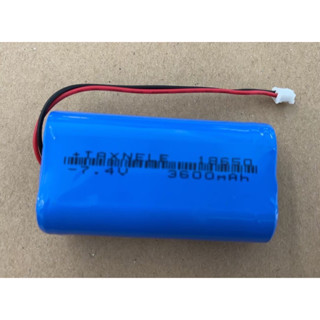 ถ่านชาร์จ 18650 7.4 V3600 MAH พร้อมสาย