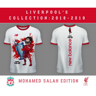 Mohamed Salah เสื้อ Liverpools collection 2018-2019  ลิเวอร์พูล เสื้อวิ่ง เสื้อบอล เสื้อออกกำลังกาย Salah edition ❤️🔥