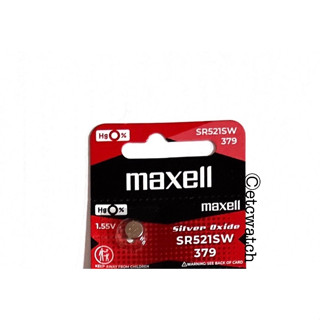 พร้อมส่ง&gt; ถ่านกระดุม Maxell SR521SW / 379 1 ก้อน