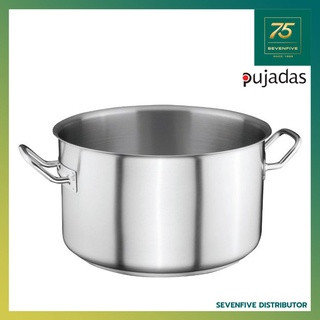 PUJADAS หม้อซอส หม้อน้ำสต็อก ใช้กับเตาแม่เหล็กไฟฟ้าได้ สแตนเลส304 ขนาด50-60ซม. PUJ1-217.0