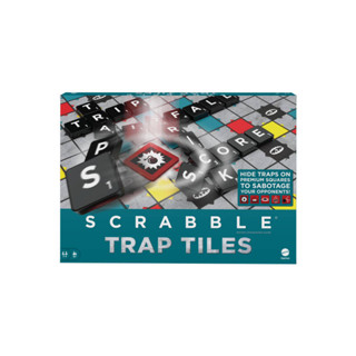 เกมต่อคำภาษาอังกฤษ Scrabble Trap Tiles รุ่น HJG44