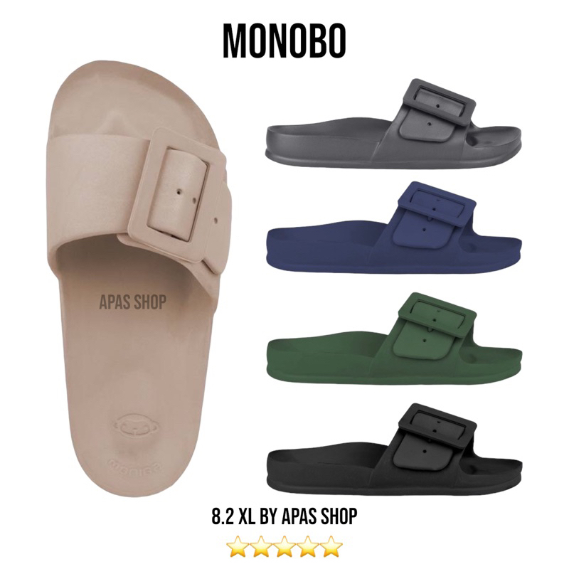 Flat Sandals 102 บาท [Moniga 8.2] ร้านนี้ของแท้ (ครบไซส์ 5-8) รองเท้าแตะ Monobo #เข็มขัดปรับได้จร้าา Women Shoes
