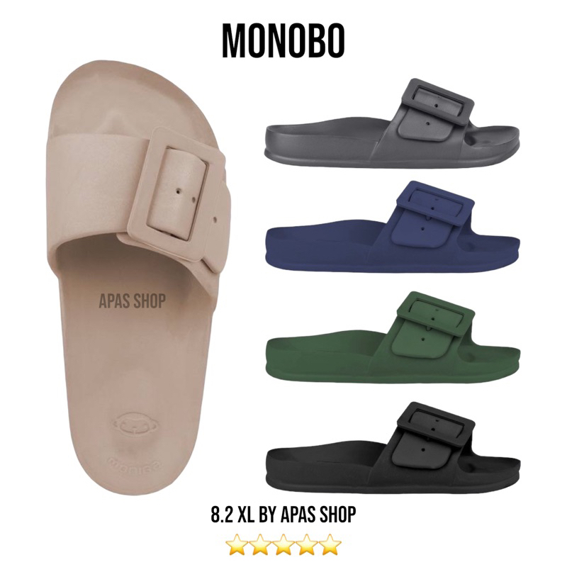 [Moniga 8.2] ร้านนี้ของแท้ (ครบไซส์ 5-8) รองเท้าแตะ Monobo #เข็มขัดปรับได้จร้าา