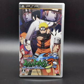 Naruto Shippuden Ninja Accel 3 แผ่นสภาพดี ไม่มีคู่มือ SONY PSP มีกล่องใสสวม พร้อมให้เก็บสะสม