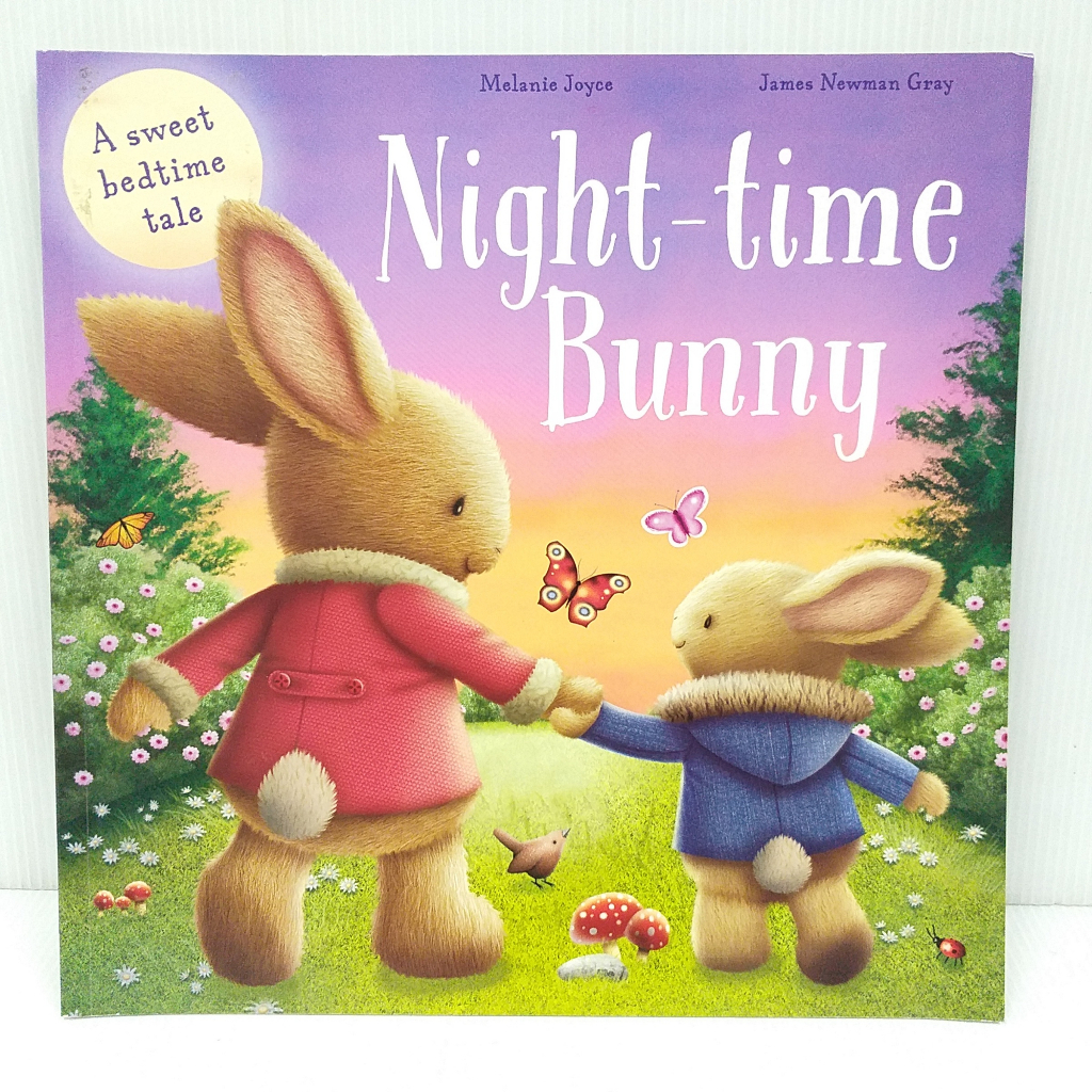 Night time Bunny นิทานภาษาอังกฤษ มือสอง นิทานหวาน ปกอ่อน