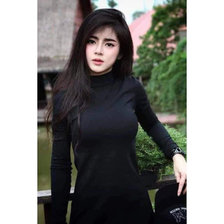 เสื้อคอเต่าแขนยาว เต็มตัว (ผ้าคอตตอน)