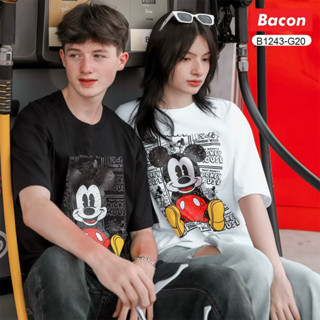 เสื้อยืดคอกลม โอเวอร์ไซสผ้าcotton รอบอก 46