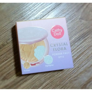 แป้ง Cathy Doll CRYTAL FLORA Powder Pact