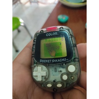pocket pikachu color แท้ สภาพดี เล่นได้ปกติ