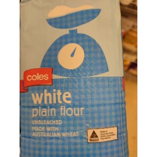 Organic White Plain Flour 1kg made with Australian Wheat