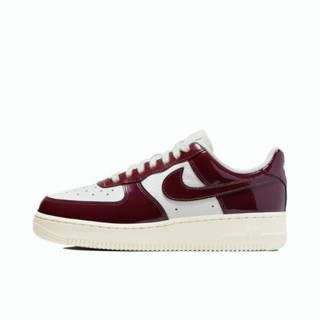 【พร้อมส่ง ของแท้ 100%】Nike Air Force 1’07 LX“Dark Beetroot” ผ้าใบ รองเท้าวิ่ง