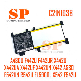 ASUS BATTERY แบตเตอรี่ของแท้ ASUS A480U F442U F442UR X442U X442UA X442UF X442UN X442 A580 F542UN R542U FL5900L X542 F542