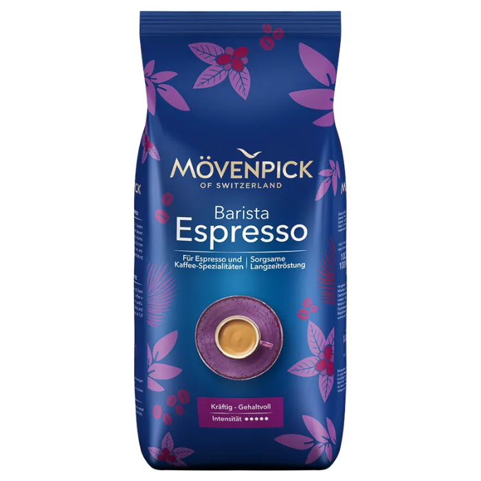 โมเว่นพิค เอสเปรสโซ่ คอฟฟี่ เมล็ดกาแฟคั่วแท้ 500 กรัม - Movenpick Espresso Coffee Bean Arabica and Robusta 500g