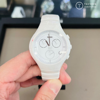 นาฬิกา RADO  TRUE White Ceramic Chronograph รุ่น R27832012