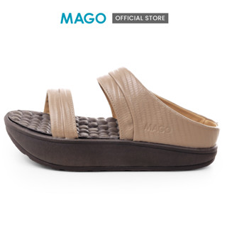 MAGO FOOTWEAR "KATE " ( เบจ ) รองเท้าสุขภาพ