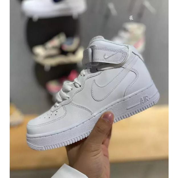 Nike Air Force1'07 High white  รองเท้า Nike การันตีของแท้ 100%