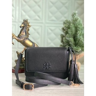 💁‍♀️🎁NEW TORY BURCH THEA WEB FLAP CROSSBODY มาพร้อมสายสะพายยาว 2 สาย