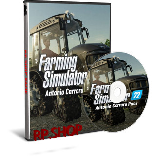 แผ่นเกมคอม PC - Farming Simulator 22 Antonio Carraro Pack [6DVD + USB + ดาวน์โหลด]