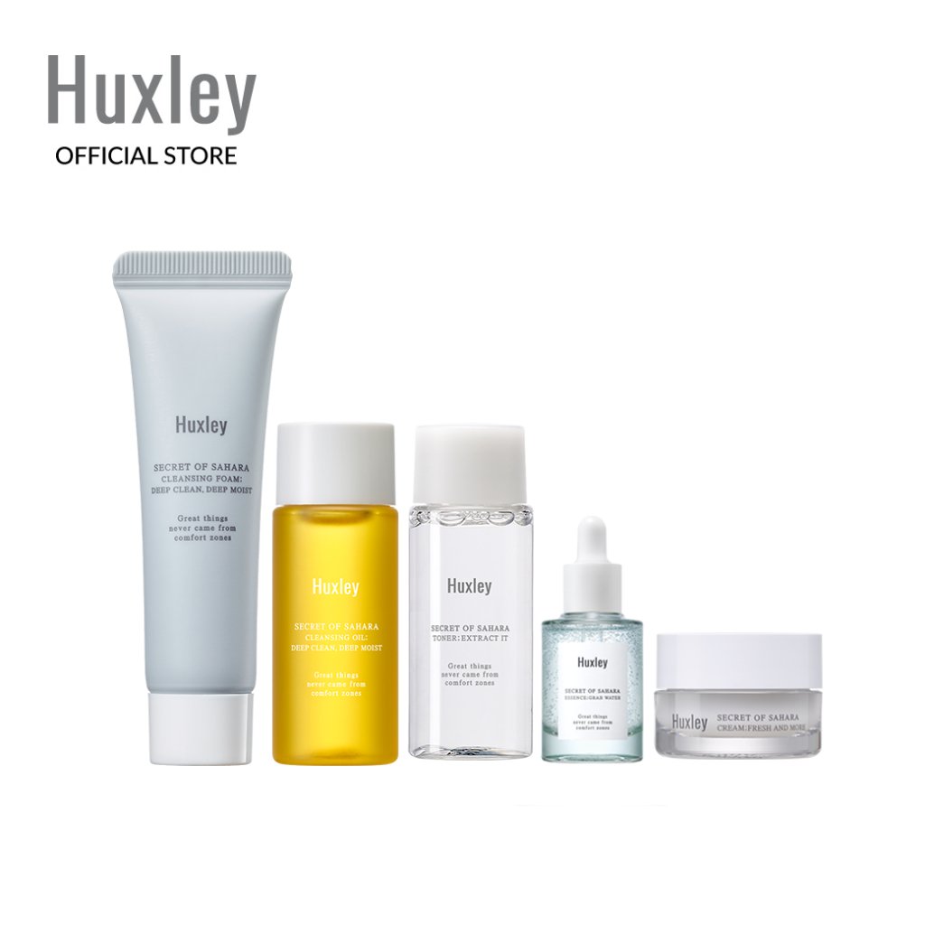 HUXLEY 7DAY SKINCARE SET DELUXE Shopee Thailand