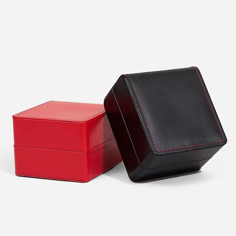 พร้อมส่ง*กล่องใส่นาฬิกา（PUหนังคลาสสิก） กล่องนาฬิกา Watch Box กล่องของขวัญ