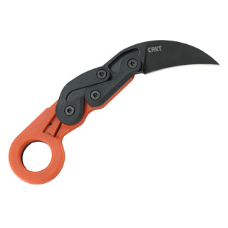 มีดคารัมบิท CRKT Provoke Kinematic Morphing Karambit Folding Knife, Orange Handles (4041O)