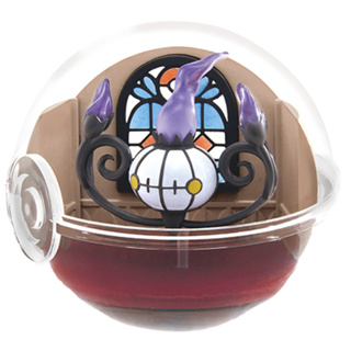 [ส่งตรงจากญี่ปุ่น] ตุ๊กตาโปเกม่อน Terrarium Collection 12 Chandelure Japan Re-Ment Pocket Monster