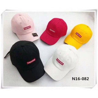🔥พร้อมส่ง🔥หมวกCaps สุพรีมสุดคลูใส่เท่ๆSP สินค้าอยู่ไทย
