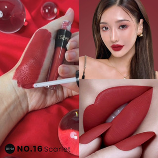 zeeda lip matte #16 scarlet