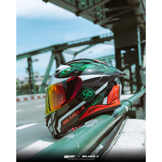 หมวกกันน็อค Bilmola รุ่น『Limited Edition』 ลาย Masked Rider - V1