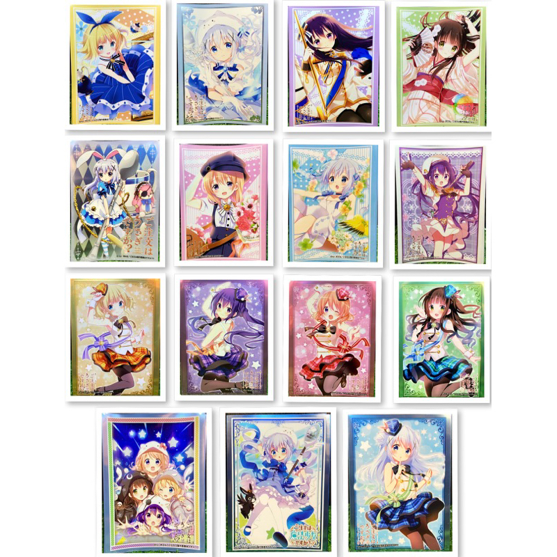 [มือ2 Anime Bushiroad 0002] Sleeve Collection Gochuumon wa Usagi desu ka - สลีฟการ์ด,ซองการ์ด,ซองใส่การ์ด (JP)