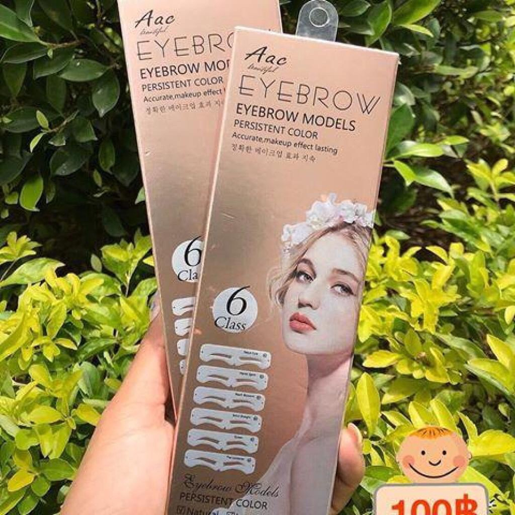 ยอดฮิต Aac EYEBROW Models Persistent Color บล๊อกเขียนคิ้ว 6 แบบ