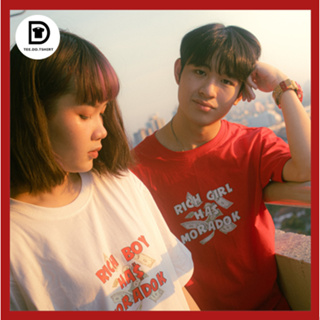 TEE.DD.TSHIRT เสื้อคู่ Rich Boy &amp; Rich Girl เสื้อยืด มีหลายสี หลายทางทั้ง Crop, Oversize &amp; คลาสสิก ผ้านุ่มใส่สบาย