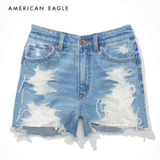 American Eagle Strigid Denim Mom Shorts กางเกง ยีนส์ ผู้หญิง ขาสั้น มัม  (NWSS 033-7423-851)