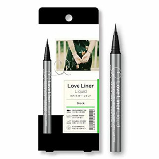 ใส่โค้ด Tony69 ลด5% อายไลเนอร์ Love Liner Liquid Eyeliner R4 Black สีดำ