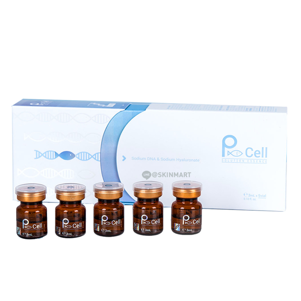 1กล่อง PCell PDRN Solution Essence p-cell 5ขวด
