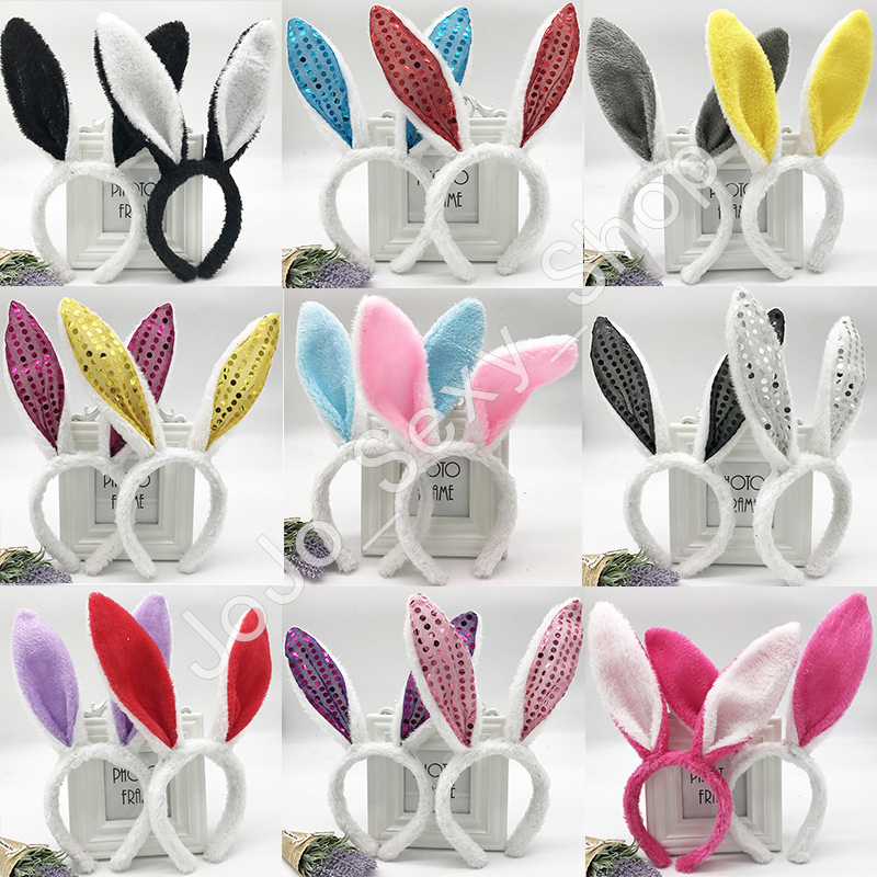 หูกระต่าย ที่คาดผม น่ารักๆ พร้อมส่งจากไทย กระต่ายหูตั้ง หูงอดัดได้ คอสเพลย์ แฟนซี ปาร์ตี้ 01MRTECK